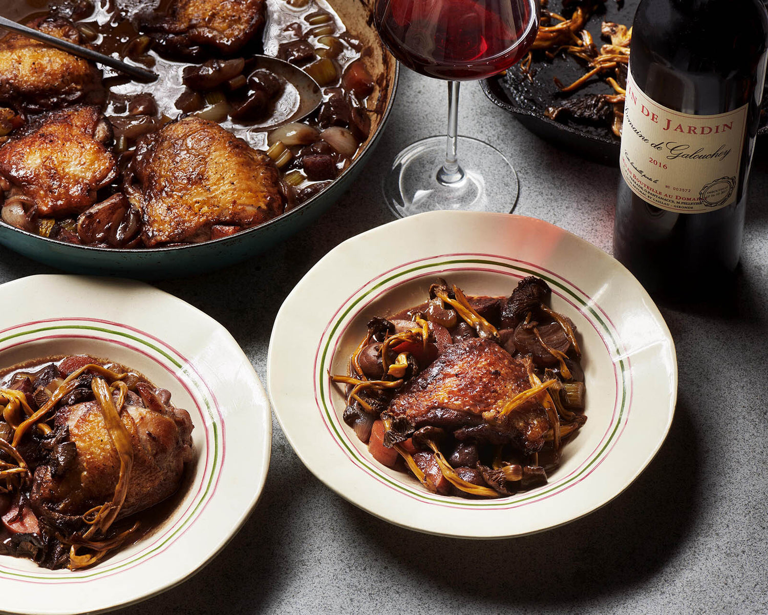 Chicken Rabbit in Wine