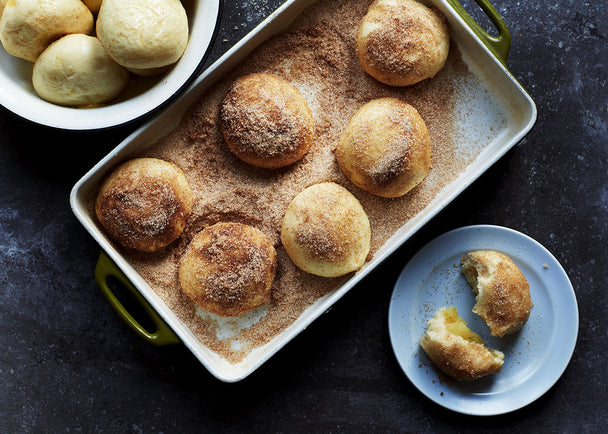 Steamed Buns with Apples